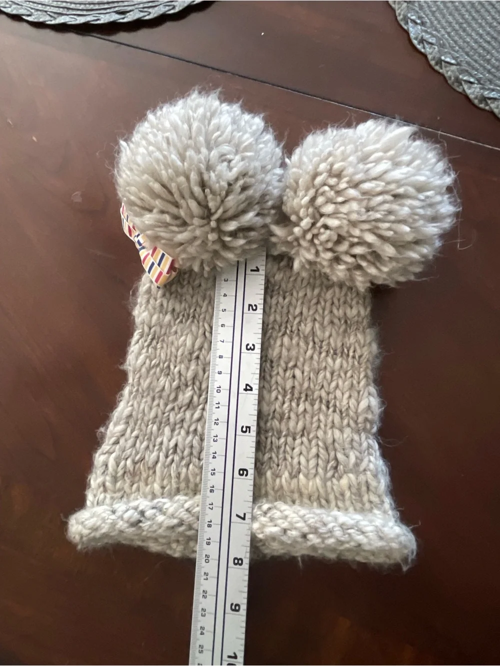 Kids Pom-Pom Knit Beanie size 2-5